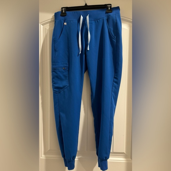 Figs Pants - Figs Royal Blue Zamora Regular Jogger Size Small